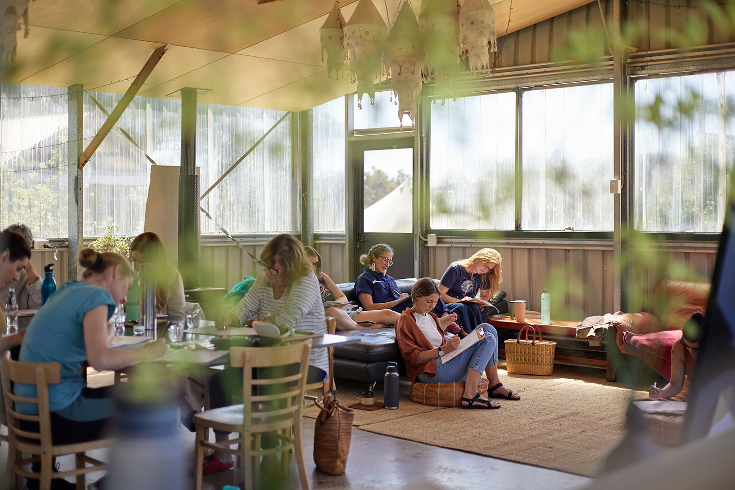 Bo Wong's Immersive Retreat in Western Australia - group activity