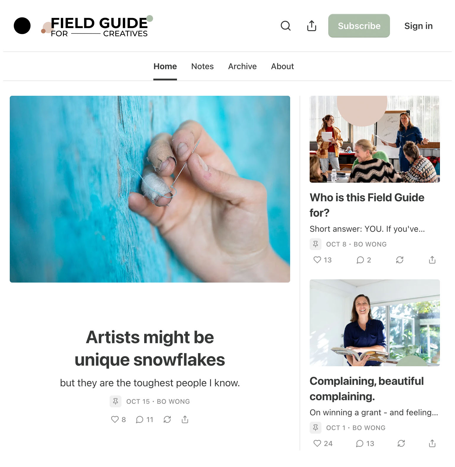 Field Guide for Creatives Field Guide for Creatives