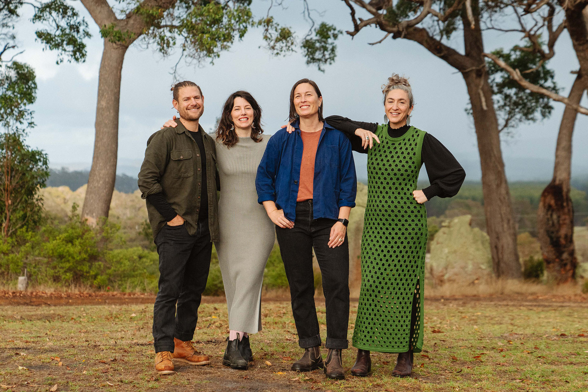 Ricky England, Lucy Peach, Bo Wong + Danielle Caruana 